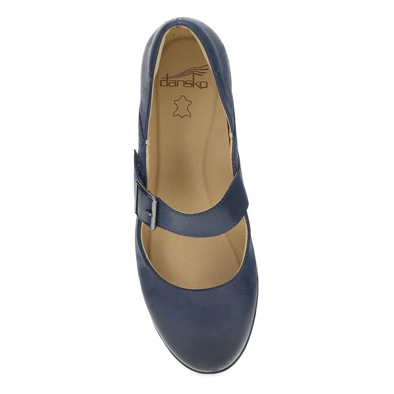 Dansko Women's Collette - Navy Burnished Nubuck