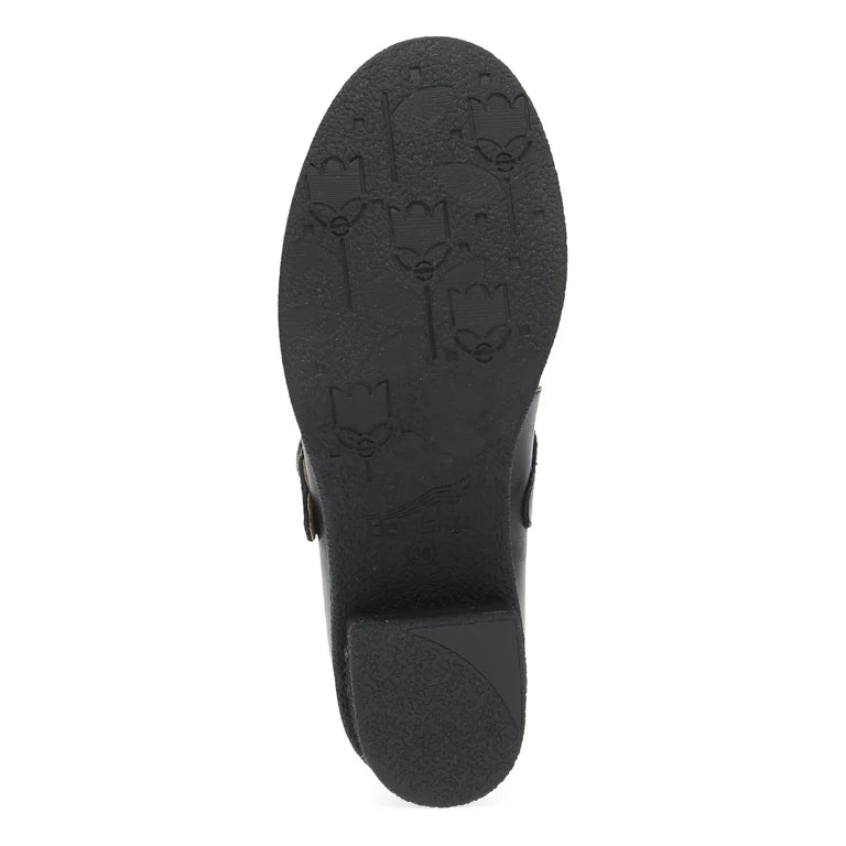 Dansko Women's Dierdra - Black Waterproof Burnished
