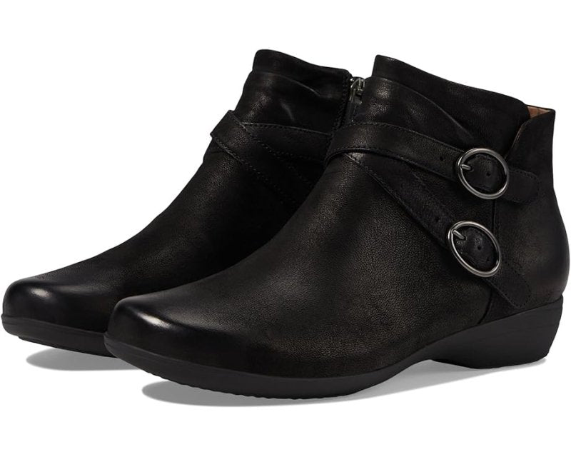 Dansko Women's Faithe - Black Burnished Nubuck