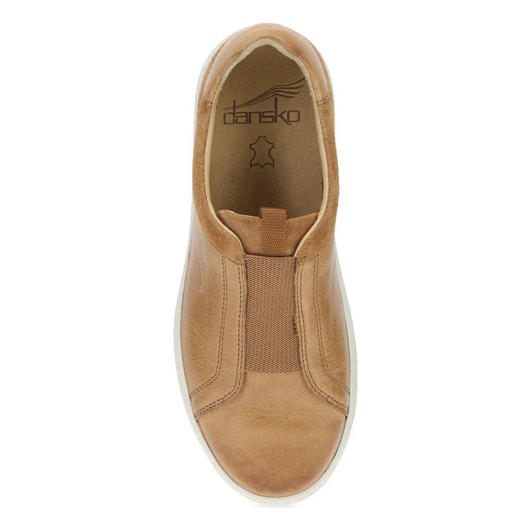 Dansko Women's Jenn - Tan Milled Burnished