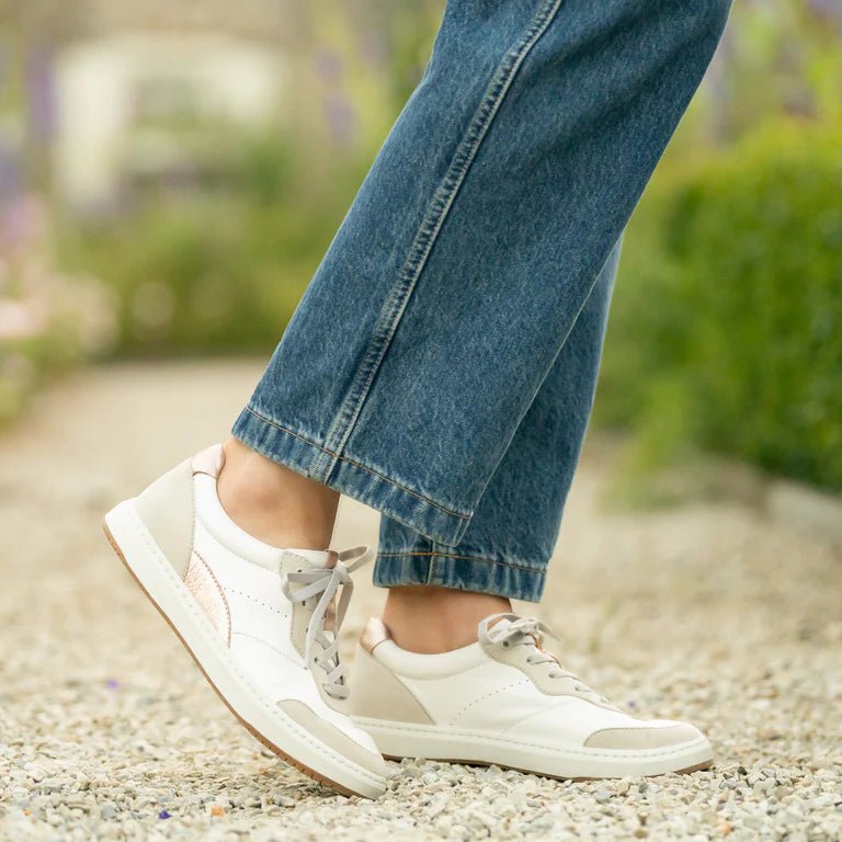 Seliga ShoesDansko Women's Josey - White/Rose Gold