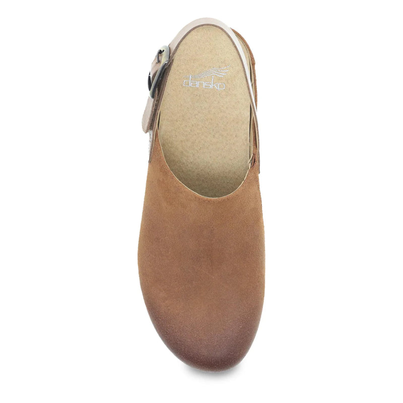 Dansko Women's Merrin Mule - Tan Burnished Suede