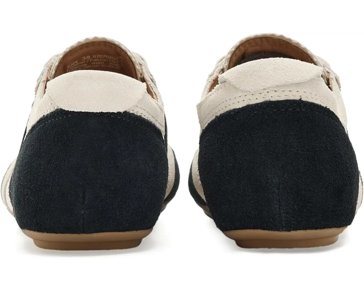 Dansko Women's Milana Flat - Black/Vanilla Suede