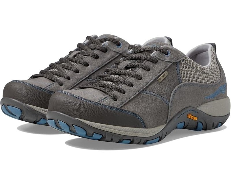 Seliga ShoesDansko Women's Paisley - Grey/Blue Suede