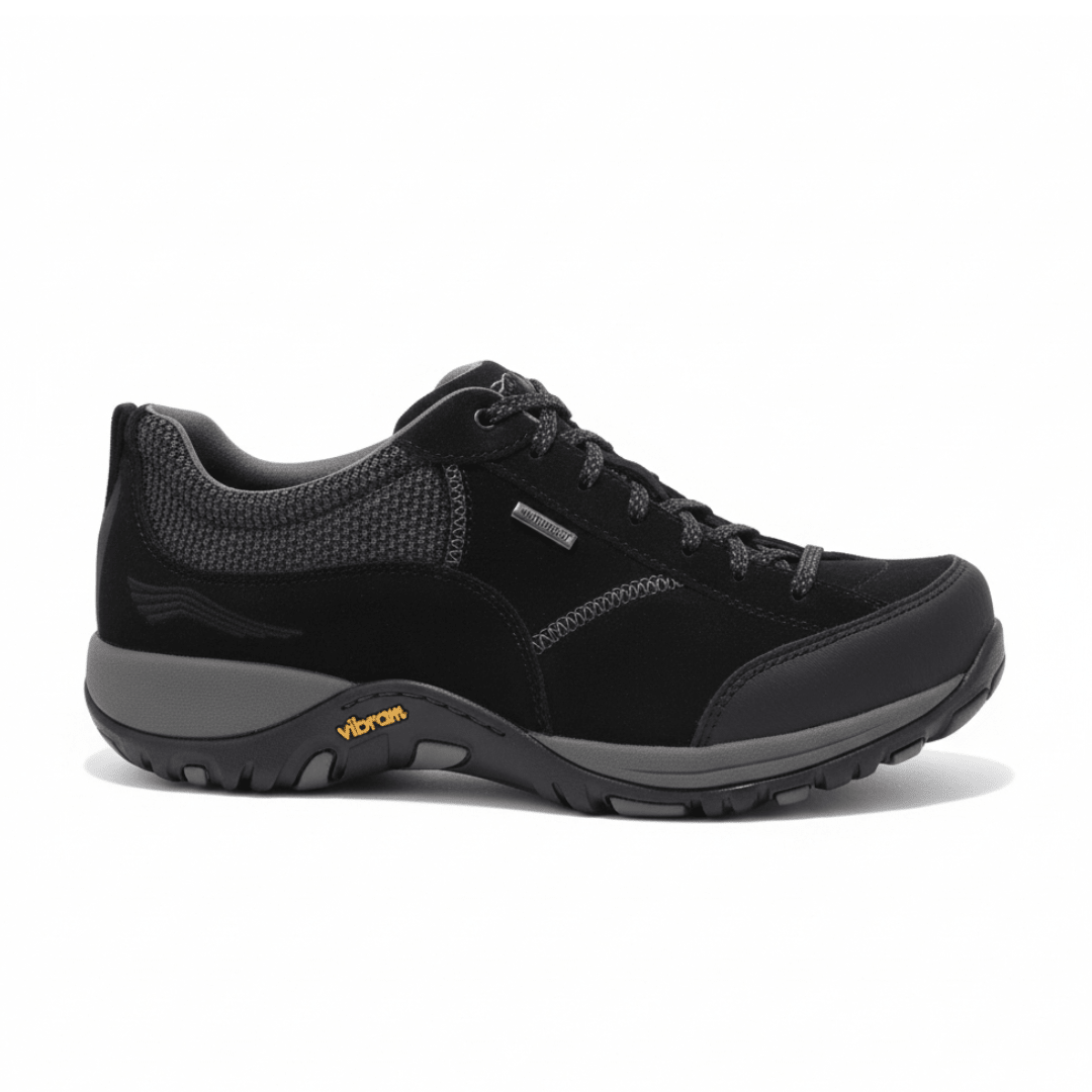 Dansko Women's Paisley Sneaker - Black Waterproof (Wide Width)