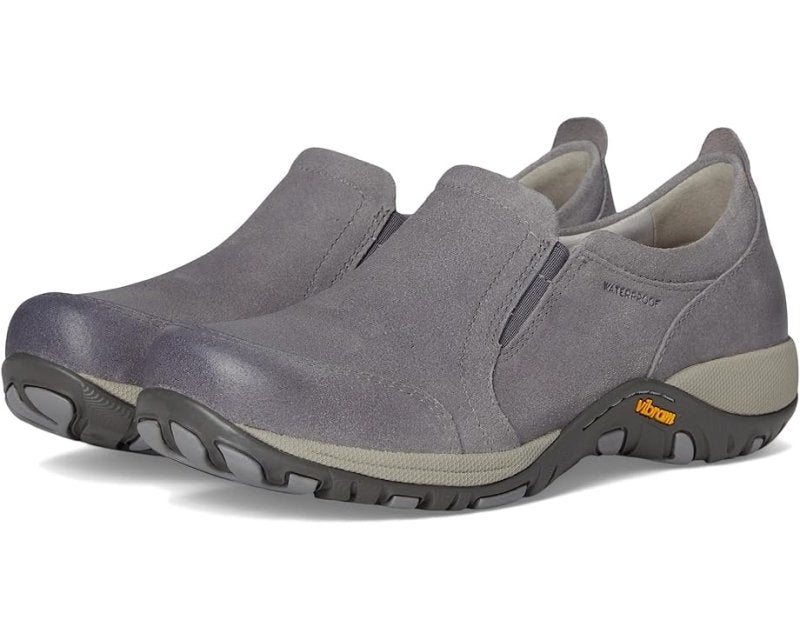 Dansko Women's Pippy - Grey Waterproof Burnished Suede