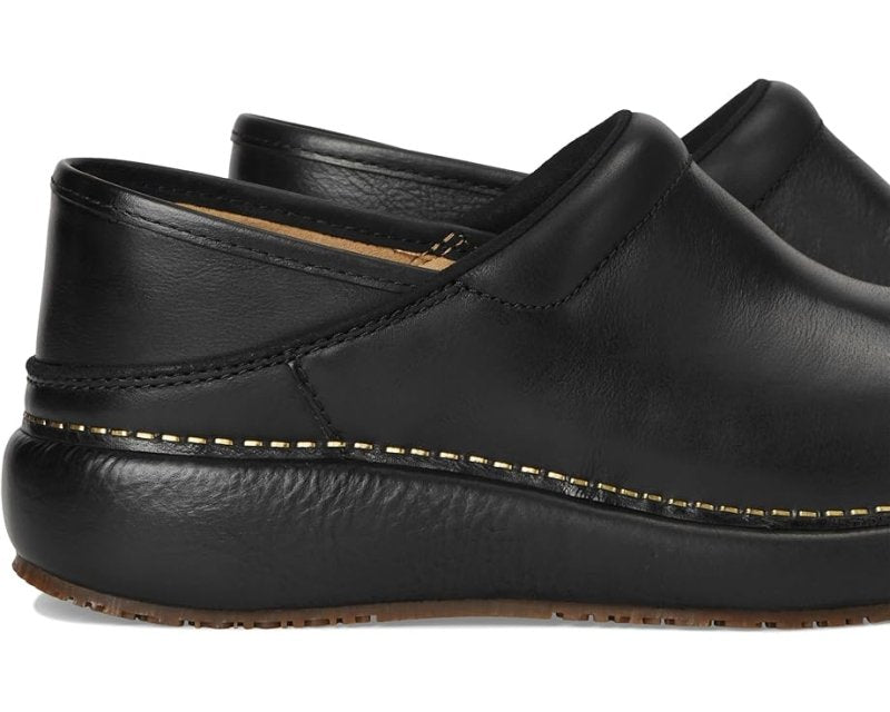 Dansko Women's Platform Pro - Black Burnished Nubuck