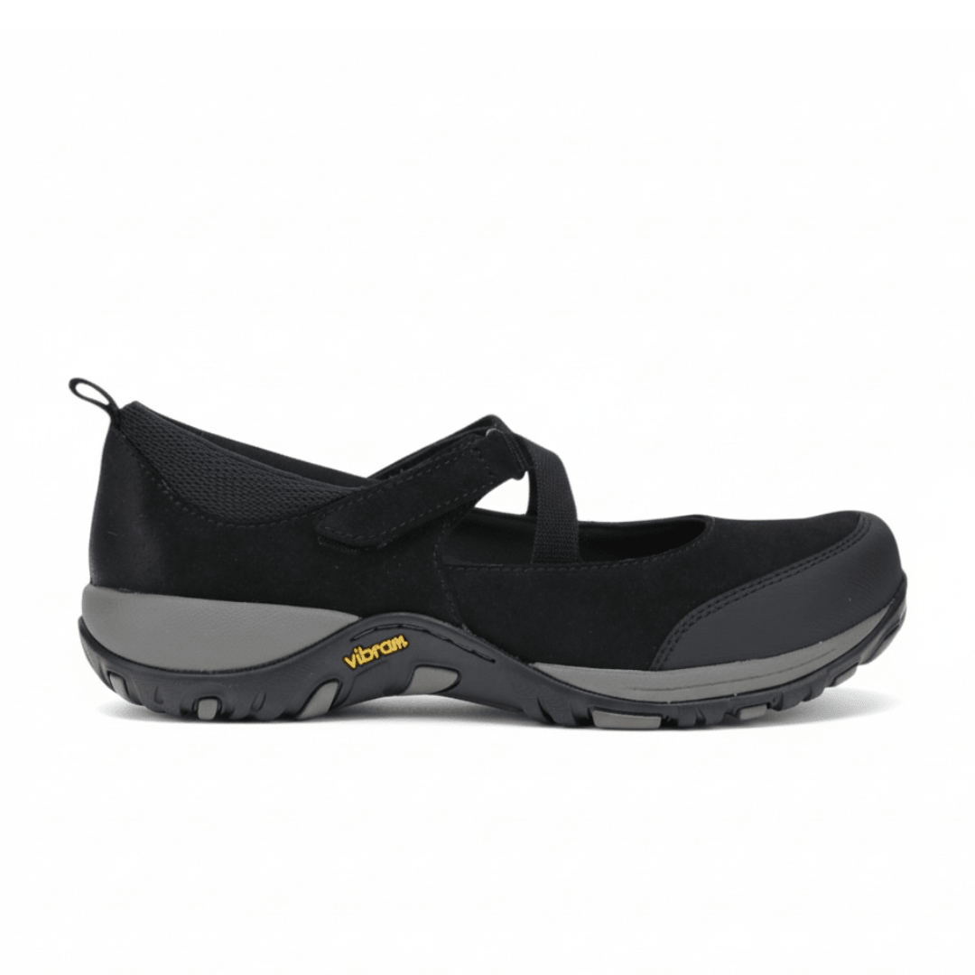 Dansko Women's Primrose Mary Jane - Black Burnished Suede