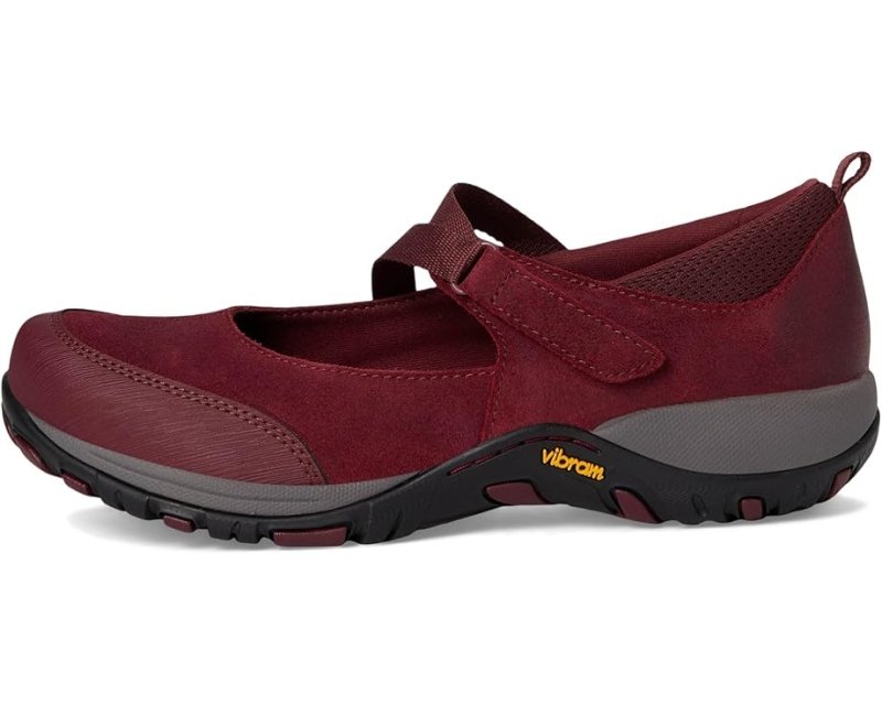 Dansko Women's Primrose - Wine Burnished Suede