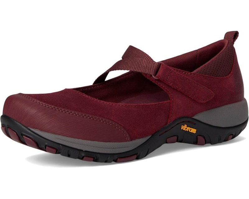 Dansko Women's Primrose - Wine Burnished Suede