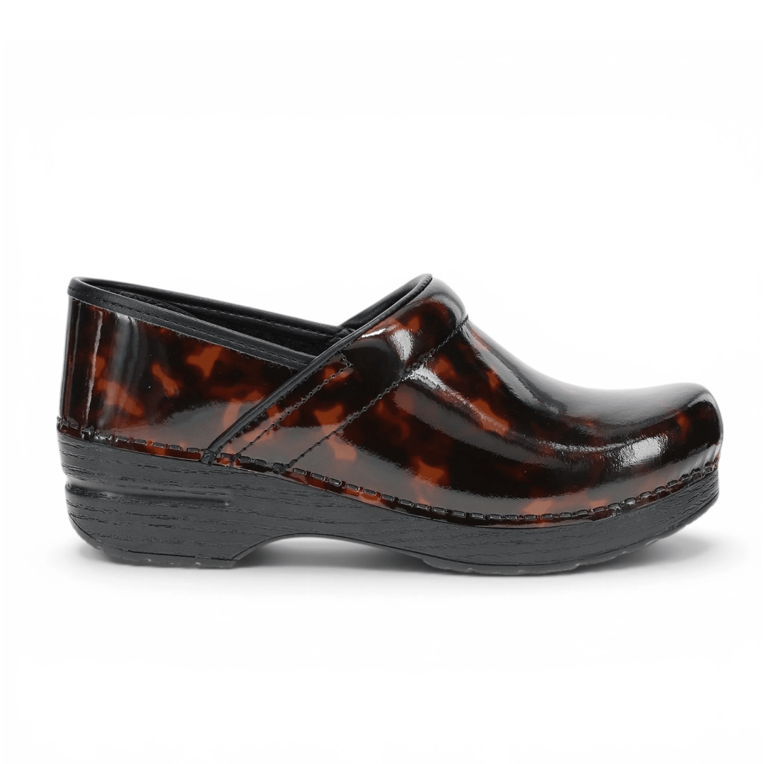 Dansko Women's Professional Clog - Tortoise Patent