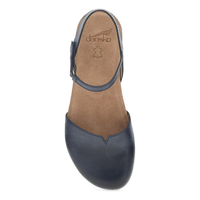 Dansko Women's Rowan - Navy Waxy Burnished