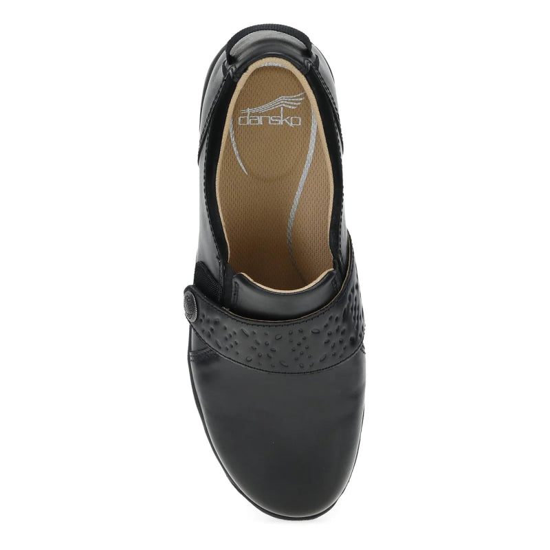Dansko Women's Sallie - Black Waxy Burnished