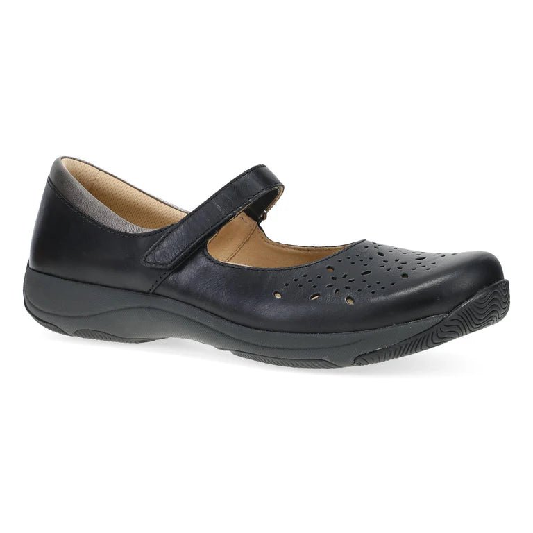 Dansko Women's Stacy - Black Waxy Burnished