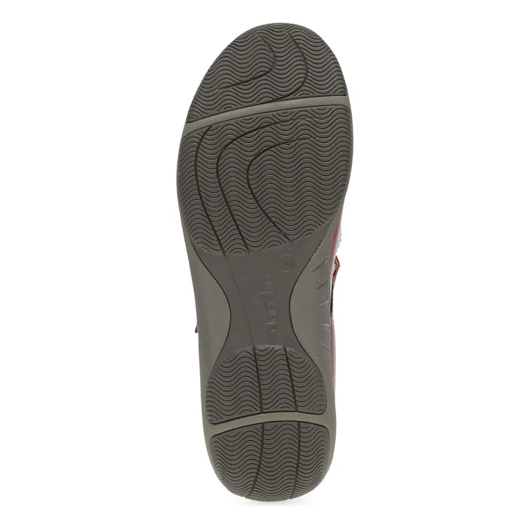 Dansko Women's Stacy - Red Waxy Burnished