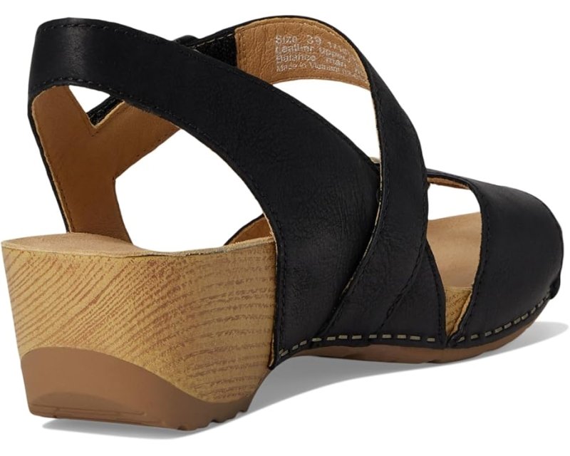 Seliga ShoesDansko Women's Trinity - Black Burnished Nubuck