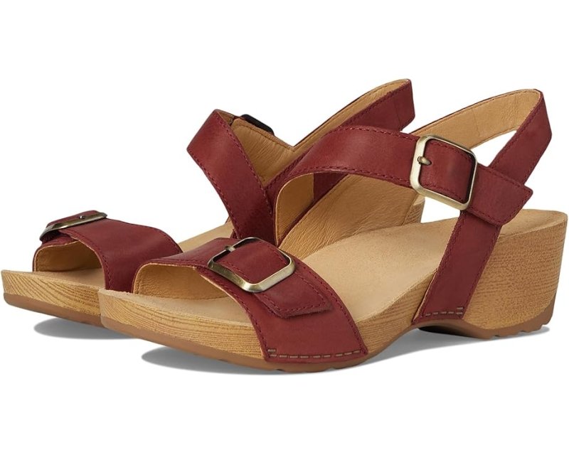 Dansko Women's Trinity - Cayenne Burnished Nubuck