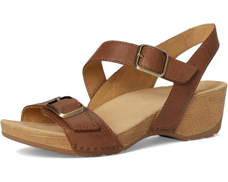 Dansko Women's Trinity - Tan Burnished Nubuck