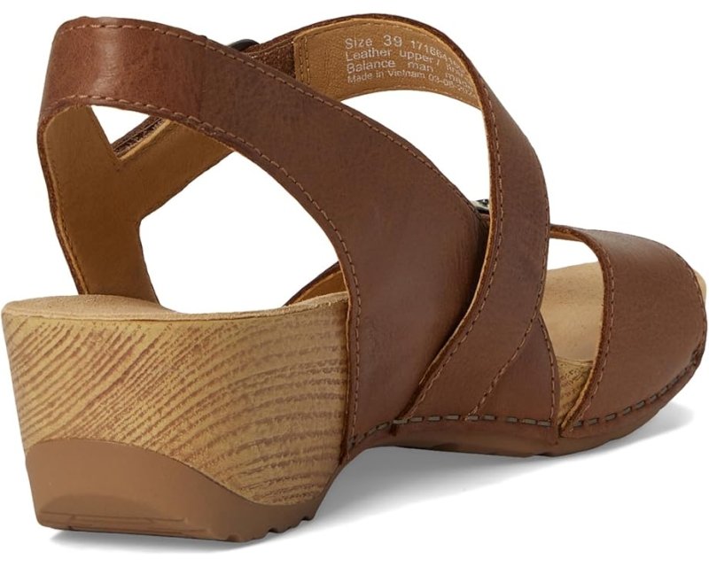 Dansko Women's Trinity - Tan Burnished Nubuck