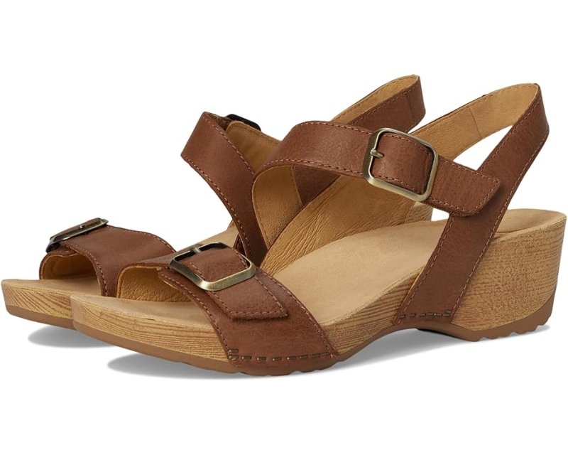 Dansko Women's Trinity - Tan Burnished Nubuck