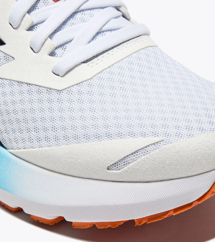 Seliga ShoesDiadora Men's Mythos Blueshield Vigore 3 - White/Black/Aquarius