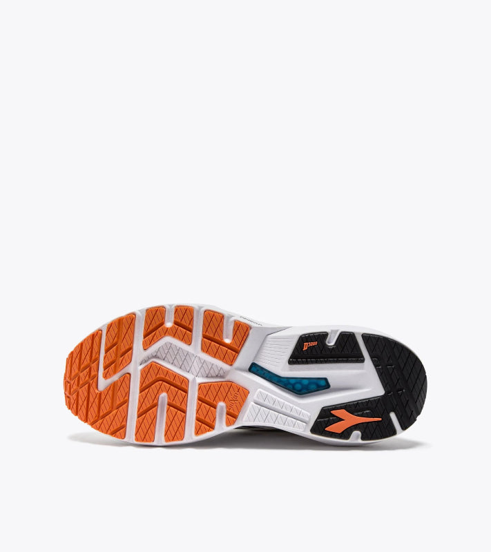 Seliga ShoesDiadora Men's Mythos Blueshield Vigore 3 - White/Black/Aquarius