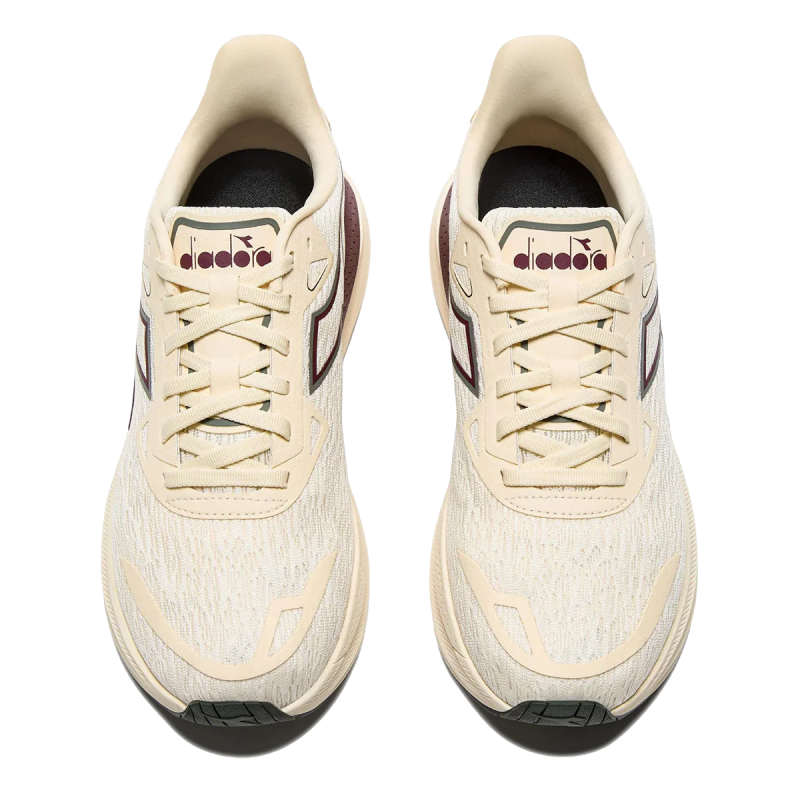 Seliga ShoesDiadora Men's Nucleo 2 - Whisper White/Maroon Banner