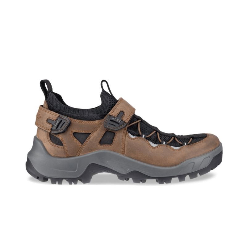 Seliga ShoesEcco Men's Offroad Shoe - Cocoa Brown/Black/Camel