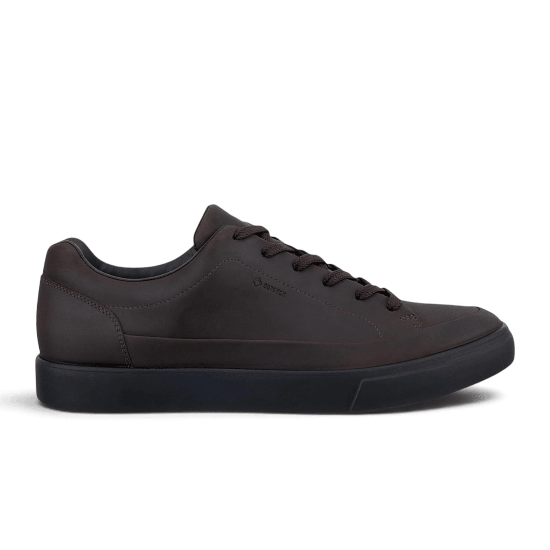 Ecco Men's Soft 10 Gore-Tex Nubuck Sneaker - Mocha