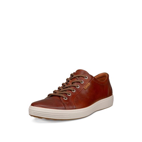 Seliga ShoesEcco Men's Soft 7 Lace - Up - Cognac