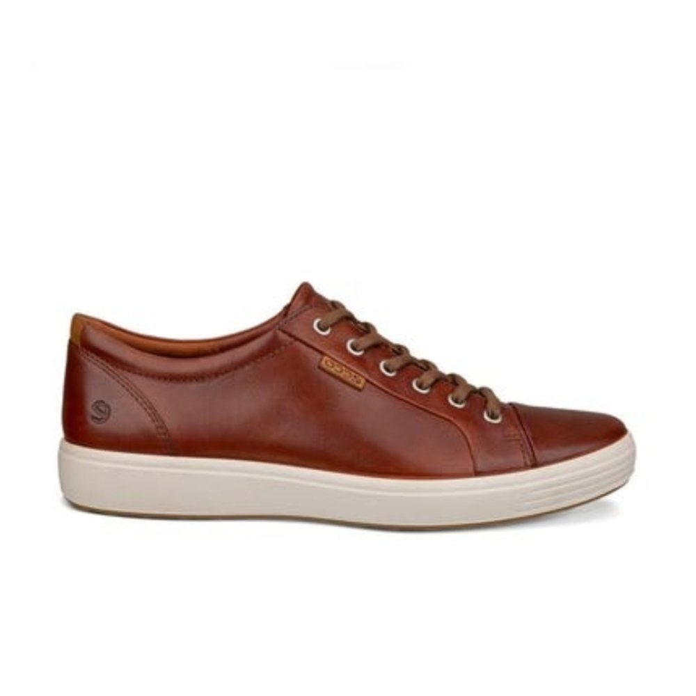 Seliga ShoesEcco Men's Soft 7 Lace - Up - Cognac