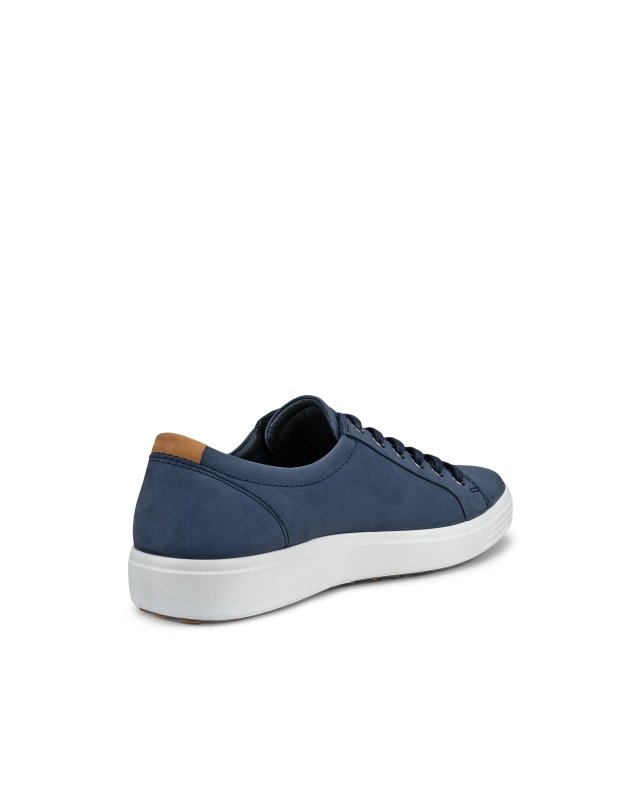 Ecco Men's Soft 7 Lace - Up - Marine Blue