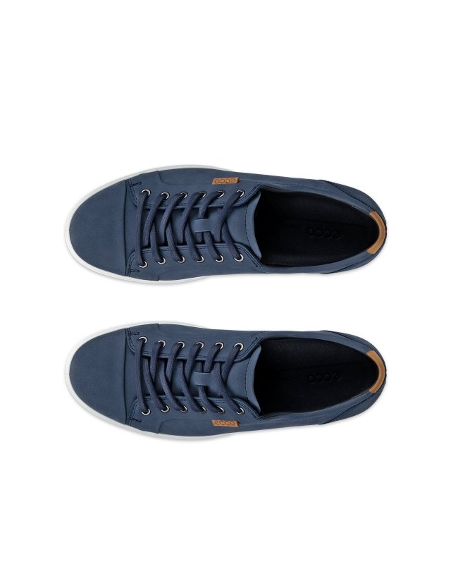 Ecco Men's Soft 7 Lace - Up - Marine Blue