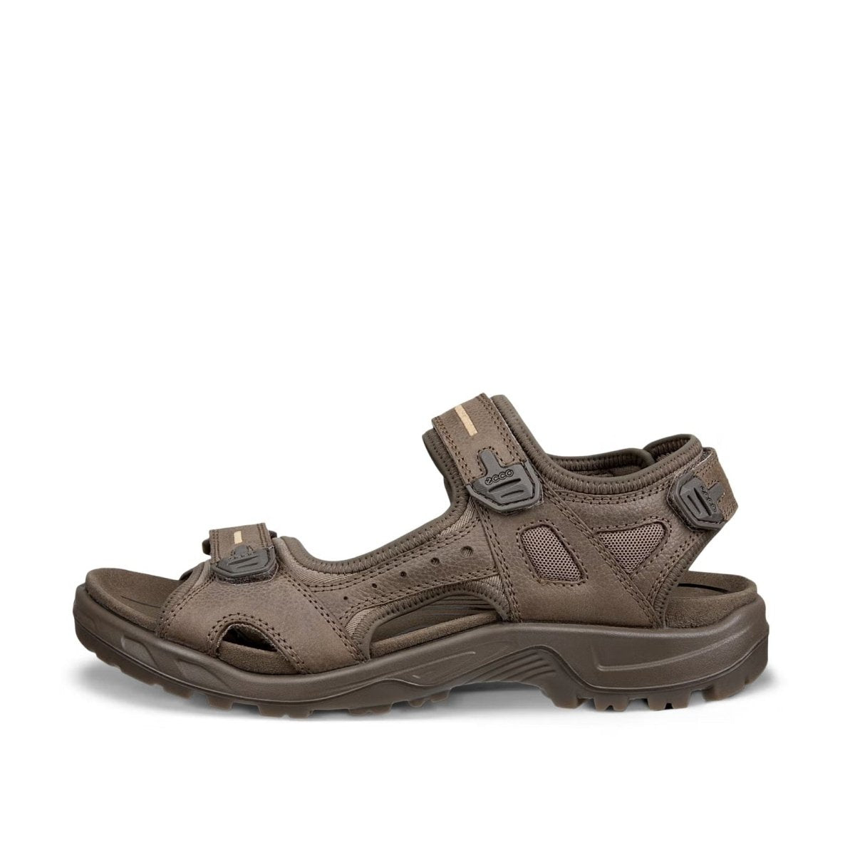 Ecco Men's Yucatan Sandal - Dark Clay
