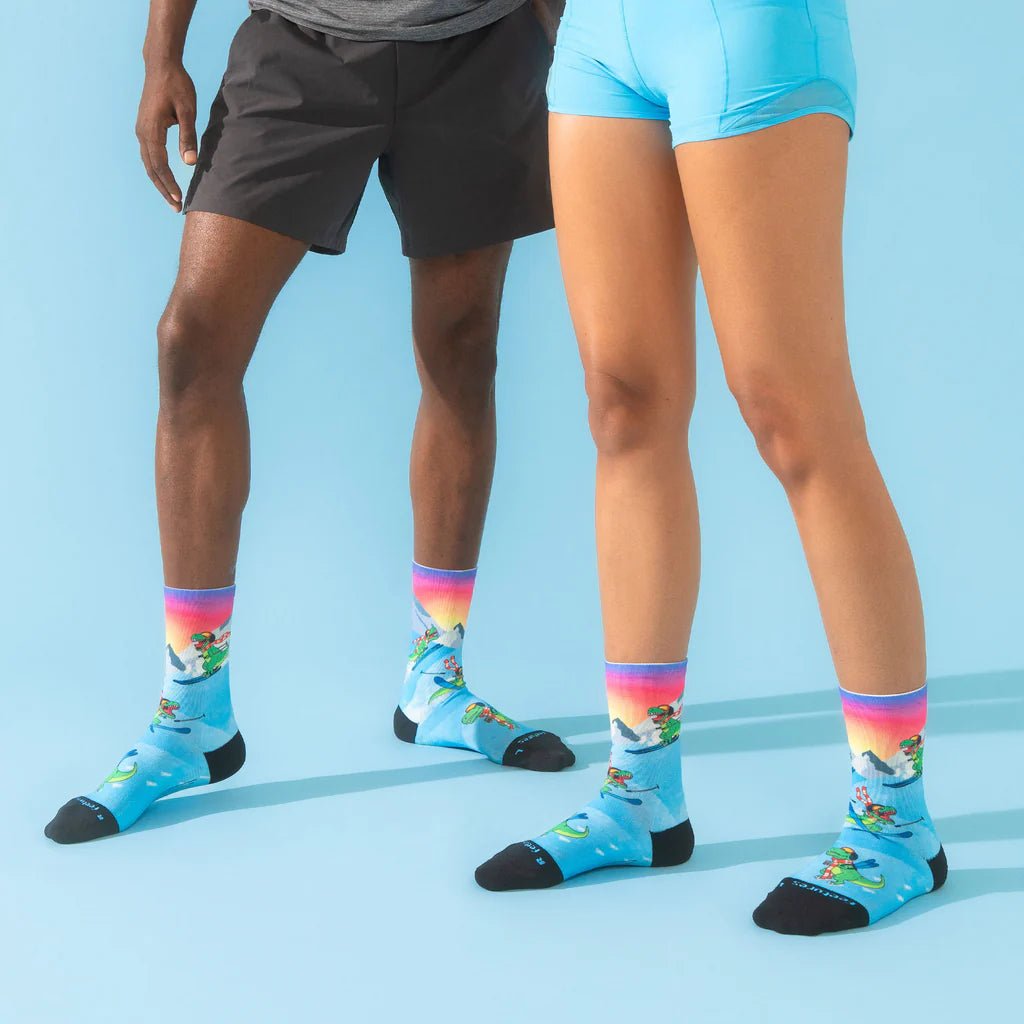 Feetures Elite Light Cushion Mini Crew Socks - Ski - Rex