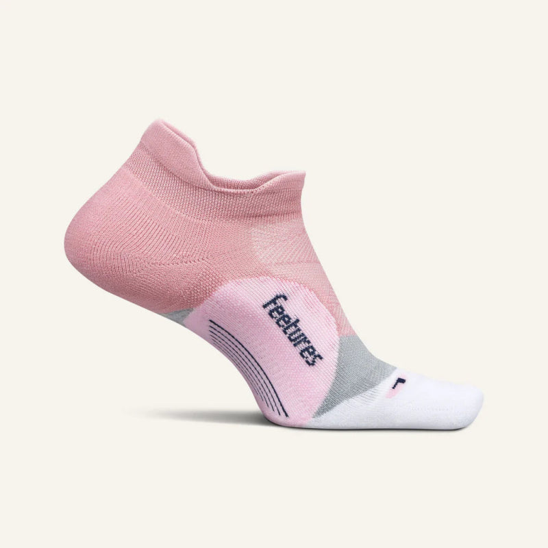 Seliga ShoesFeetures Elite Light Cushion No Show Tab Socks - Pink Orchard