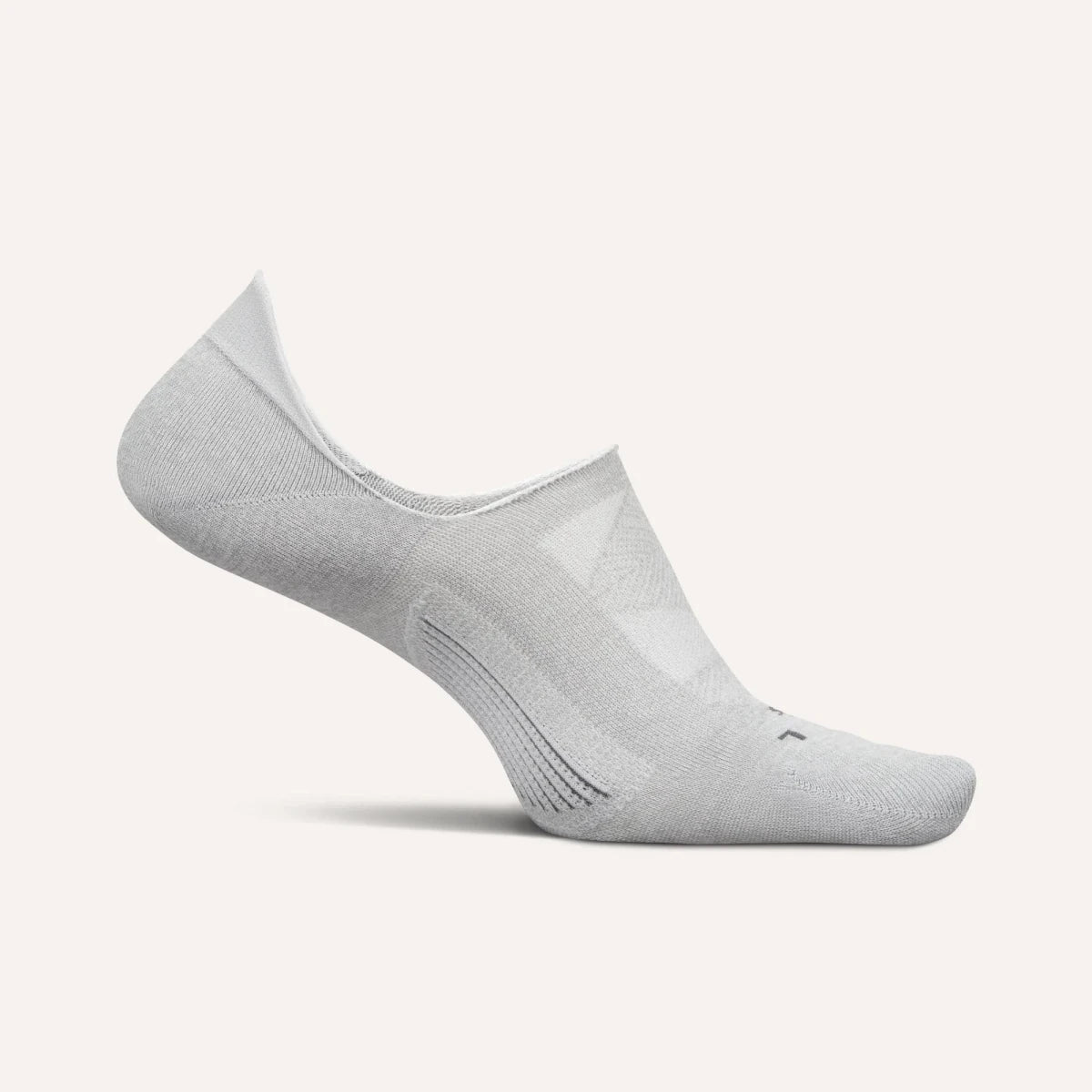 Feetures Elite Ultra Light Invisible Socks - Light Gray