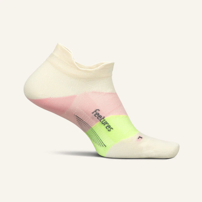 Seliga ShoesFeetures Elite Ultra Light No Show Tab Socks - Sandy Melon