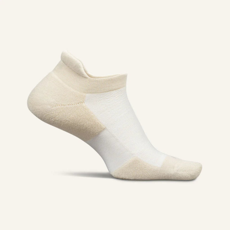 Seliga ShoesFeetures High Performance Max Cushion No Show Tab Socks - Chai Latte