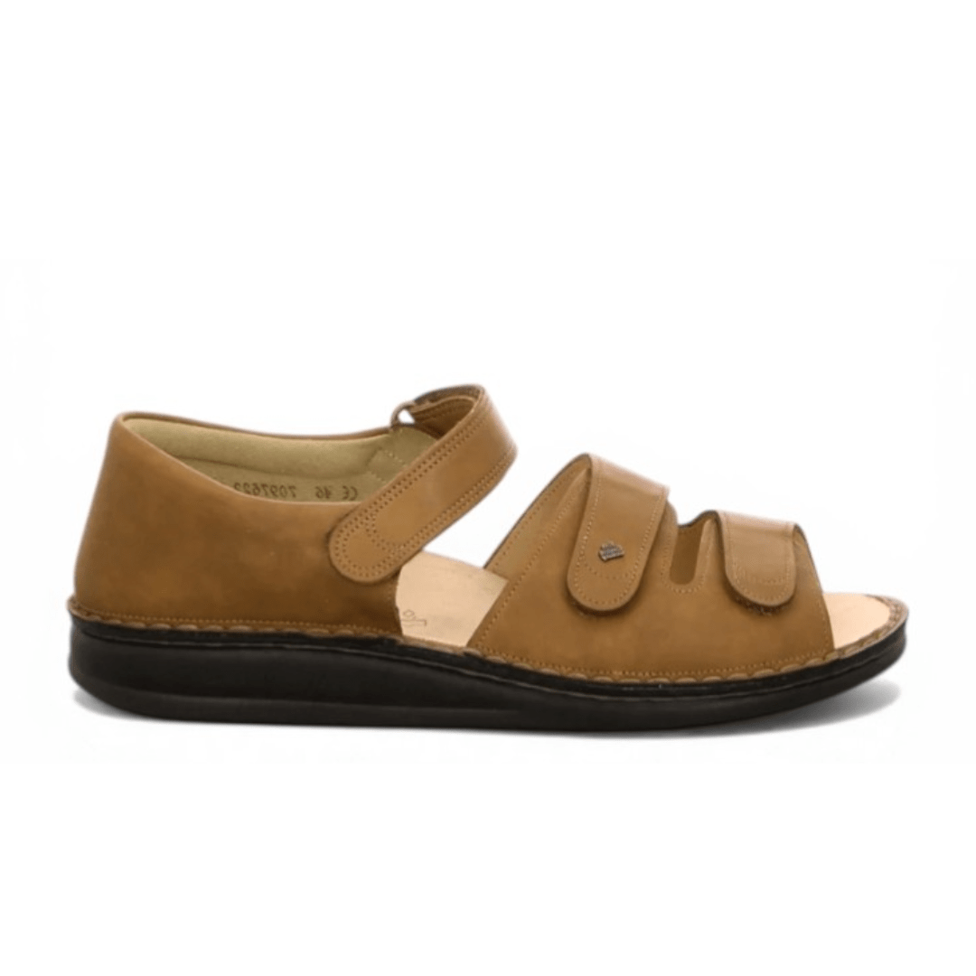 Finn Comfort Unisex Baltrum Sandal - Nut Leather