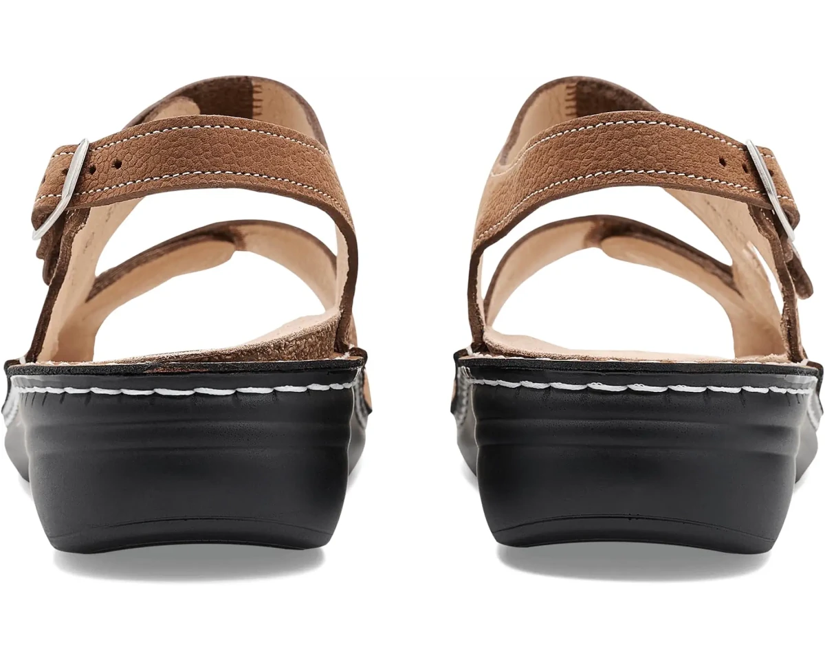 Finn Comfort Women's Barbuda Sandal - Brandy Streetnubuk