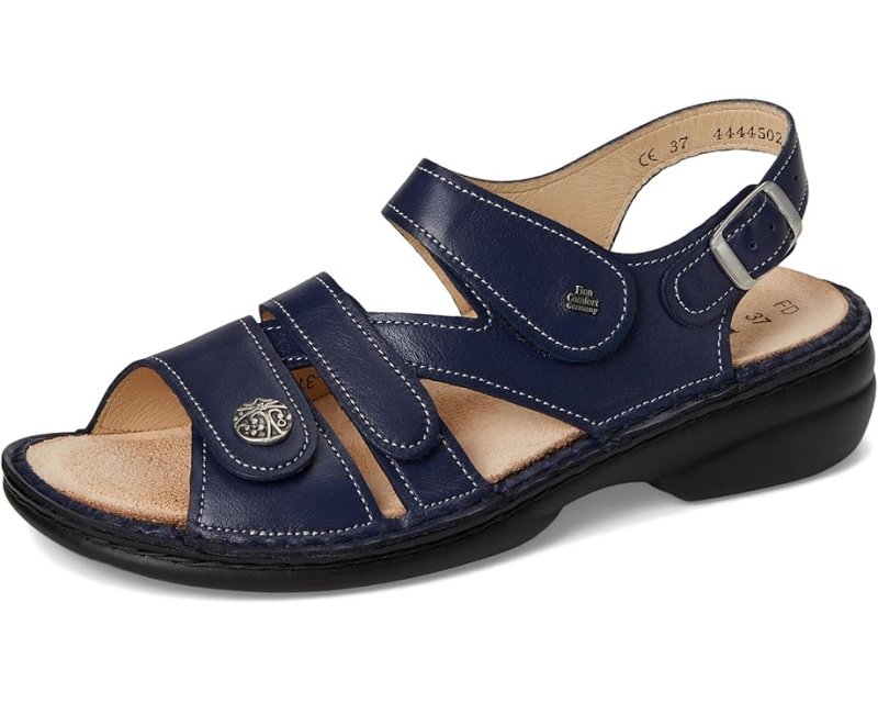Finn Comfort Women's Gomera - S - Blue Sapphire Yuka