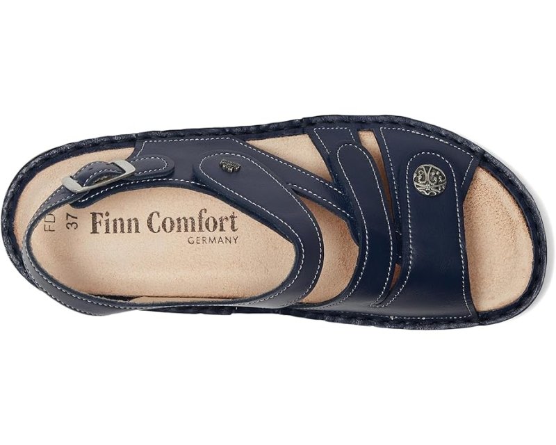 Finn Comfort Women's Gomera - S - Blue Sapphire Yuka