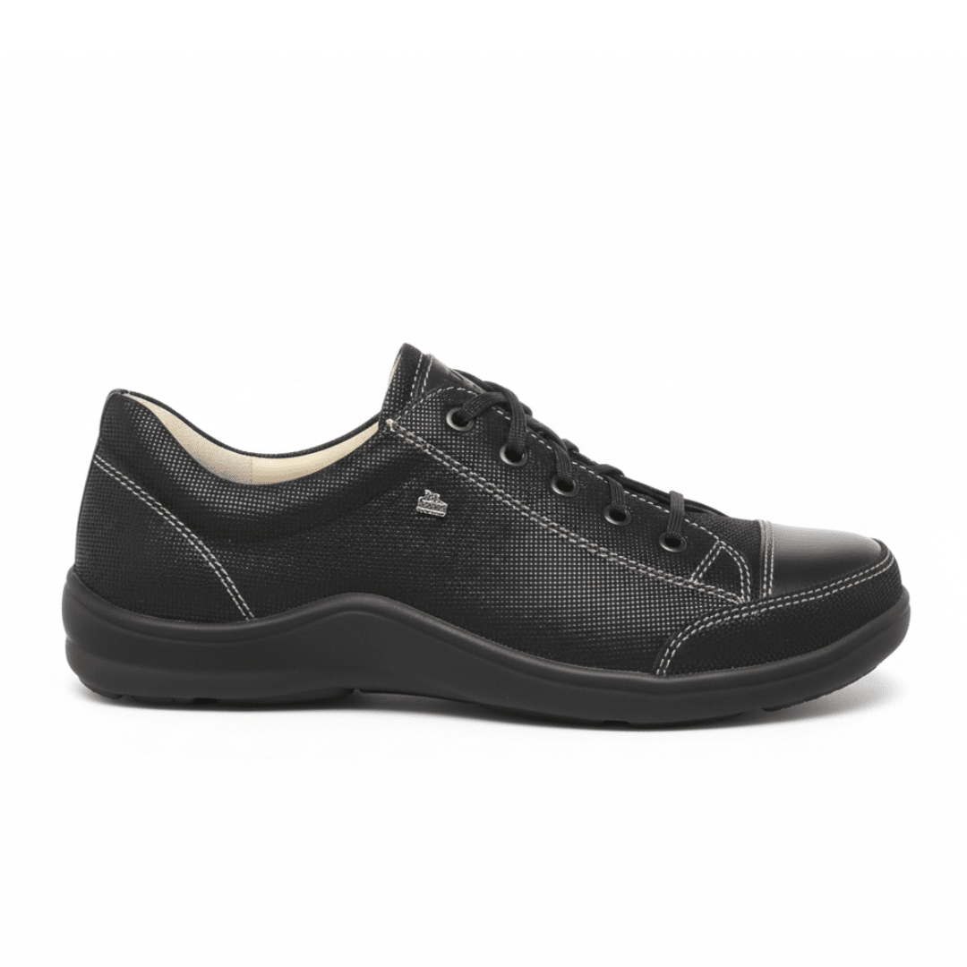 Finn Comfort Women's Soho - Schwarz Points/Nappa