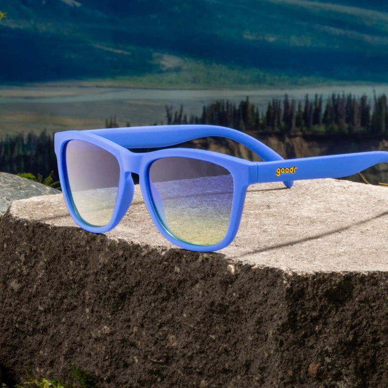 goodr OG Sunglasses - Blue Lobster's Scuba Revenge