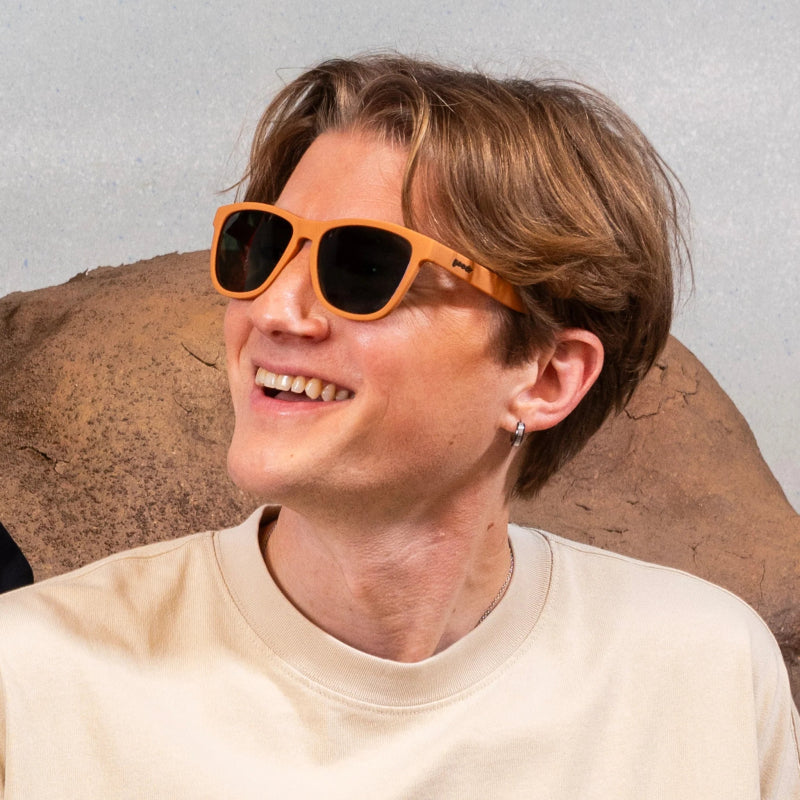 goodr OG Sunglasses - Chocolatier's Caramel Hot Tub