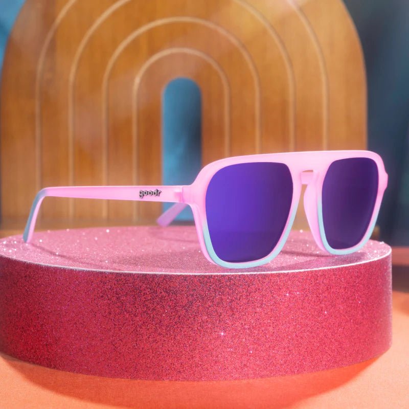 goodr Retro G Sunglasses - Go With The Glow