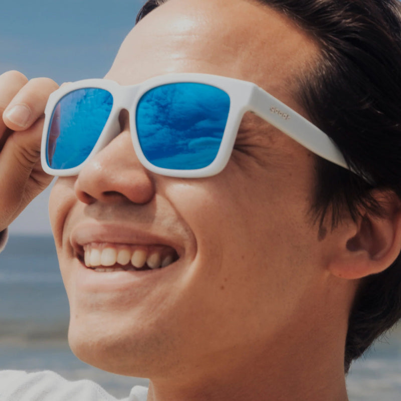 goodr Tidal G Sunglasses - Sea Foam Party Favor