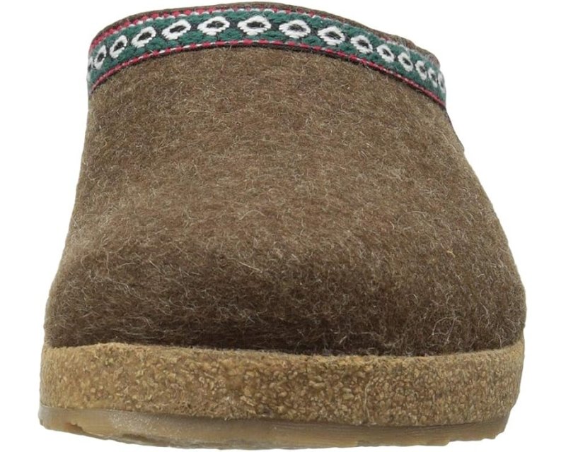 Haflinger GZ Classic Grizzly Clog - Chocolate