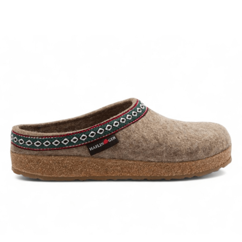 Haflinger GZ Classic Grizzly Clog - Earth